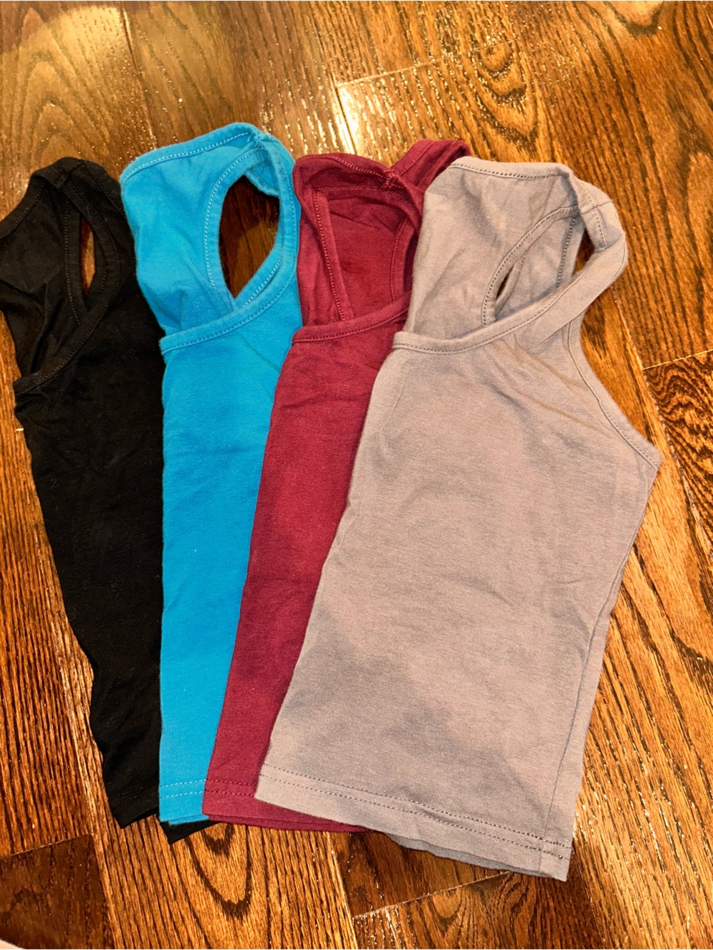 Women’s 4 Pack Bundle Tank Top - Black, Blue, Burgundy, Gray
